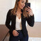 2021 Autumn and Winter New   Solid Color Leisure Professional Small